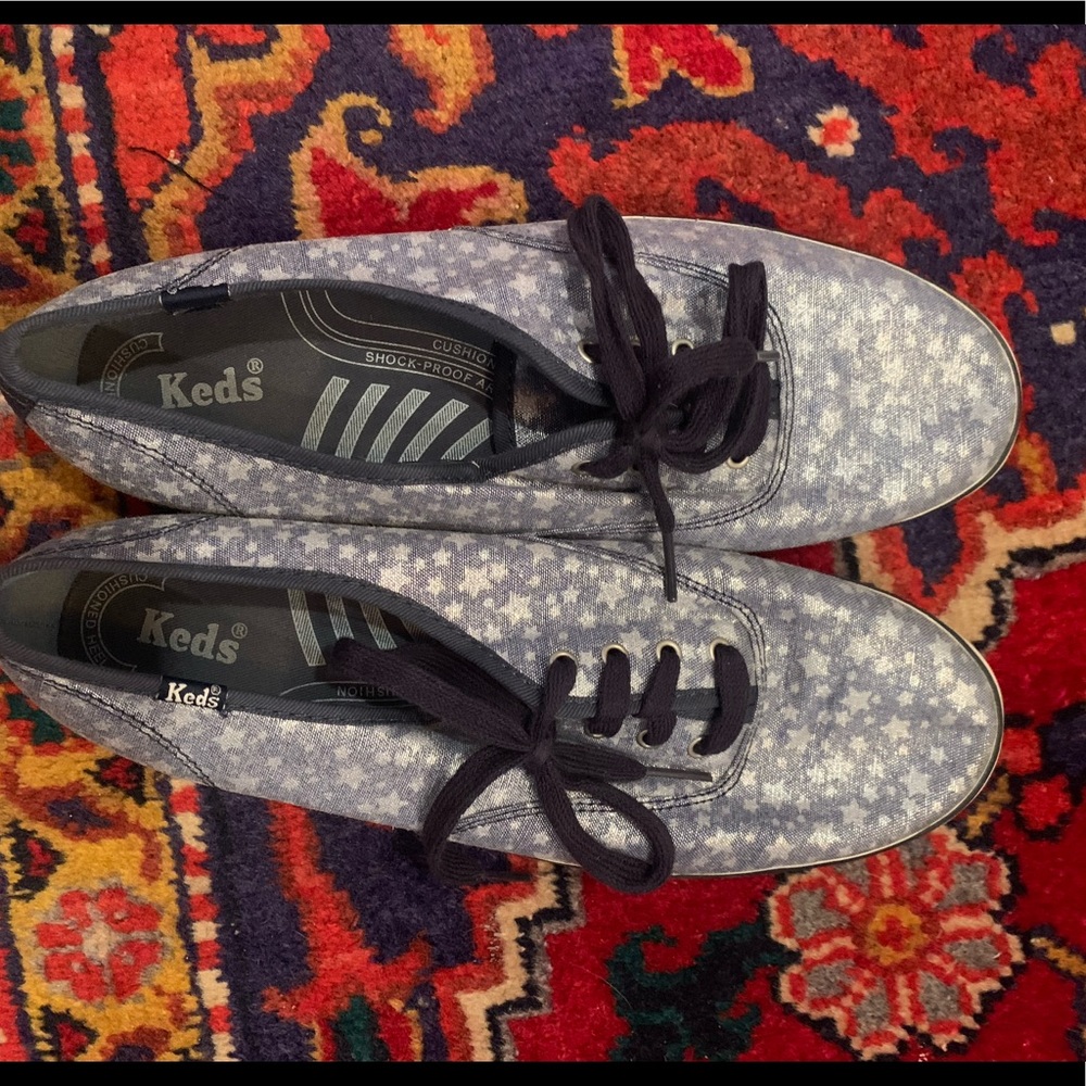 Keds metallic star sneaker
